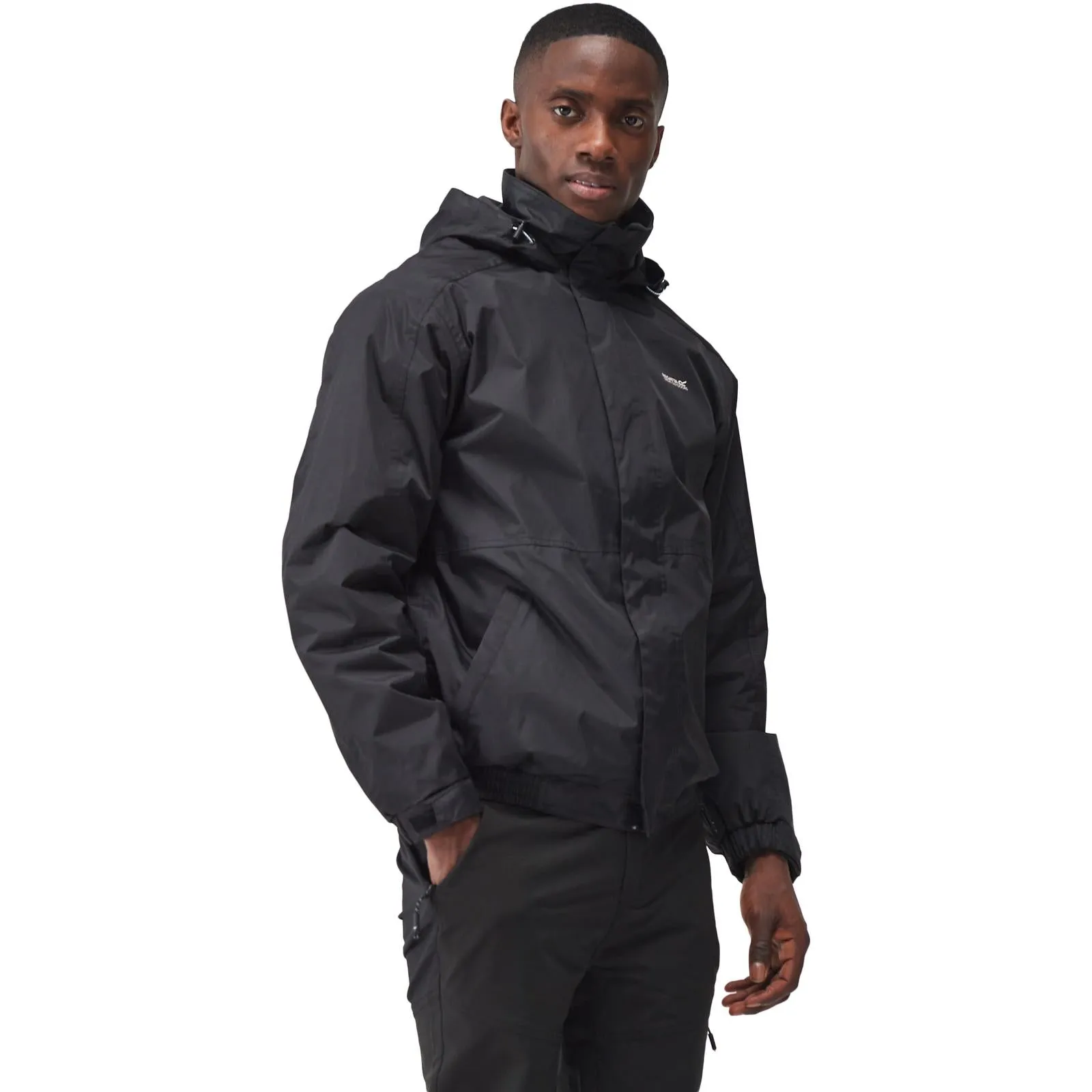 Regatta Mens Niviston Hooded Waterproof Walking Jacket - Navy