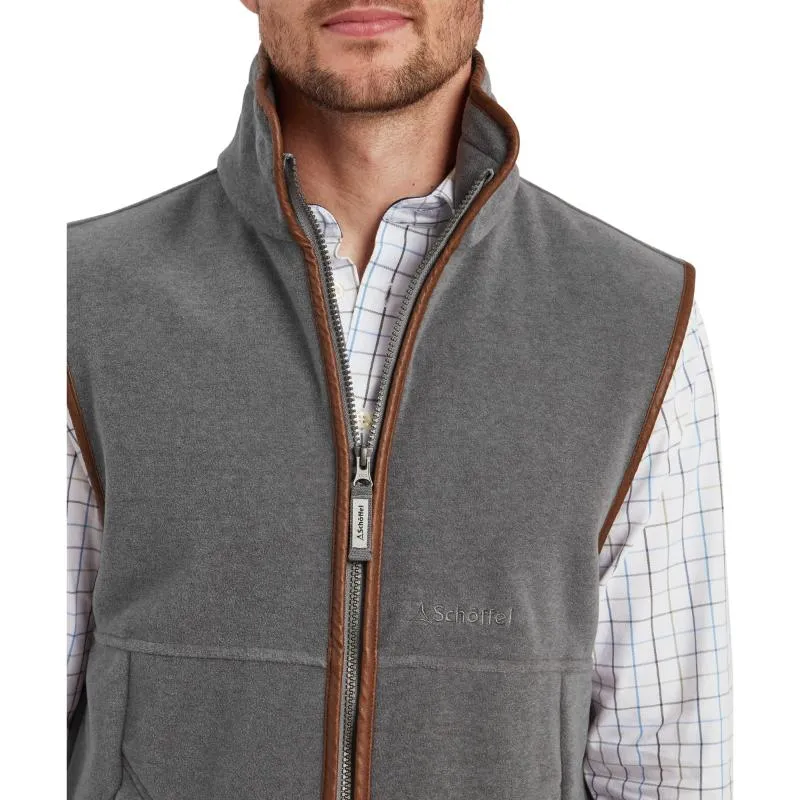 Schoffel Oakham Fleece Gilet - Pewter