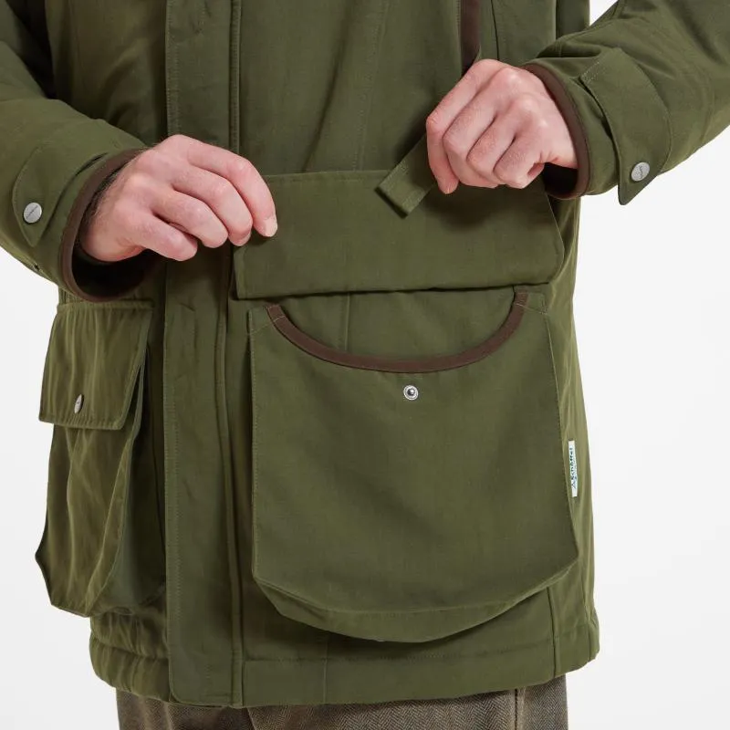 Schoffel Ptarmigan Classic GORE-TEX Mens Waterproof Coat - Hunter Green