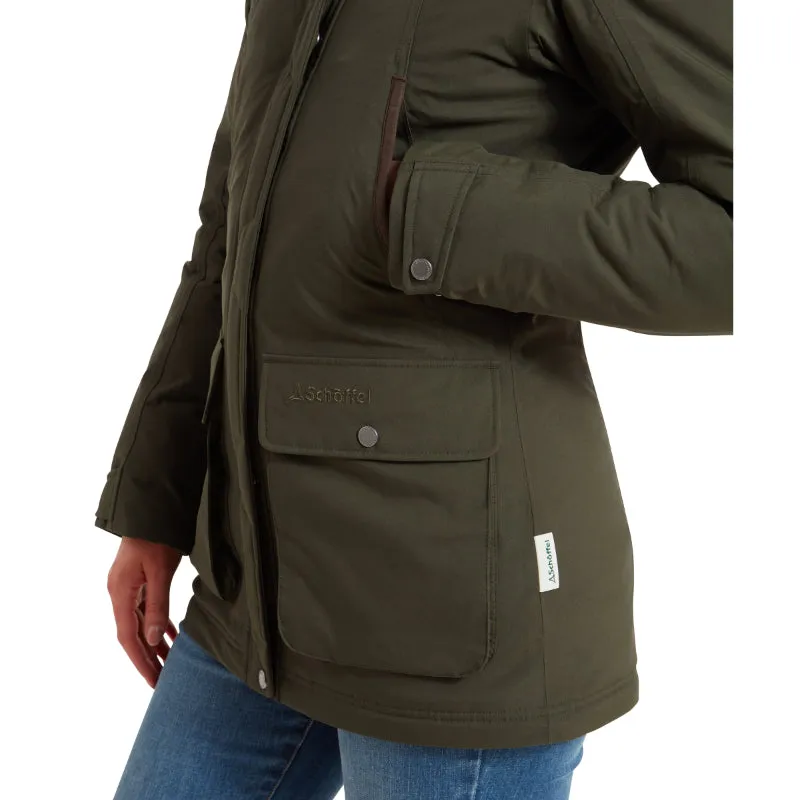 Schoffel Rockingham II Ladies Waterproof Coat - Forest