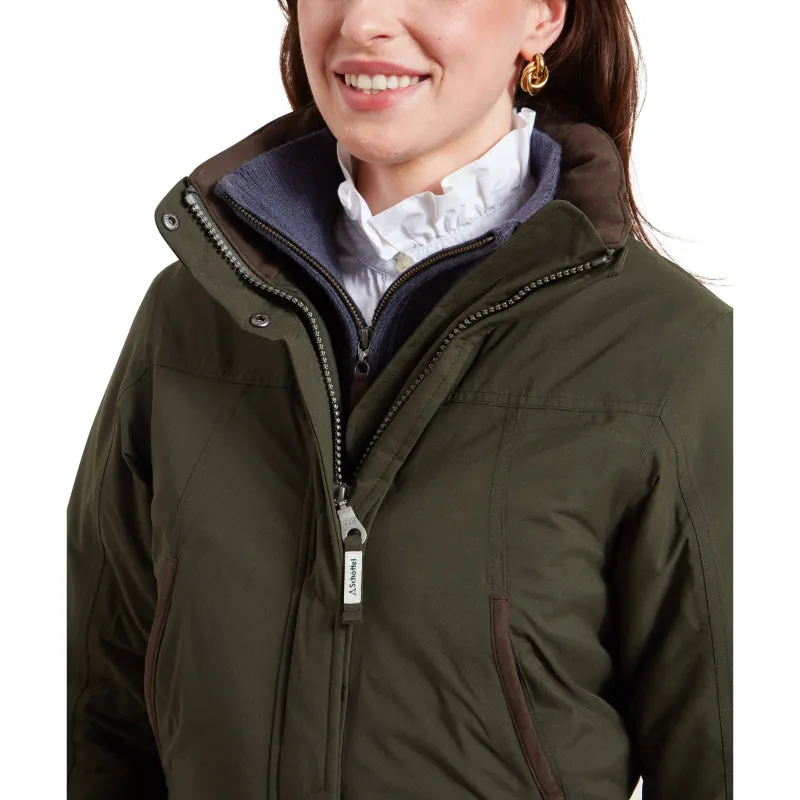 Schoffel Rockingham II Ladies Waterproof Coat - Forest