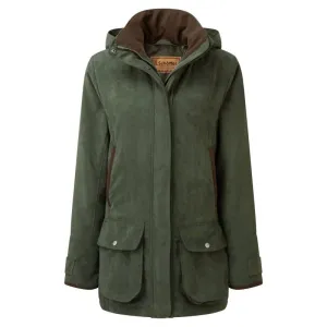 Schoffel Teal Ladies Waterproof Country Field Coat - Cedar