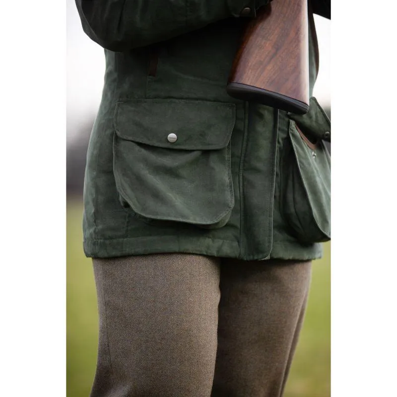 Schoffel Teal Ladies Waterproof Country Field Coat - Cedar