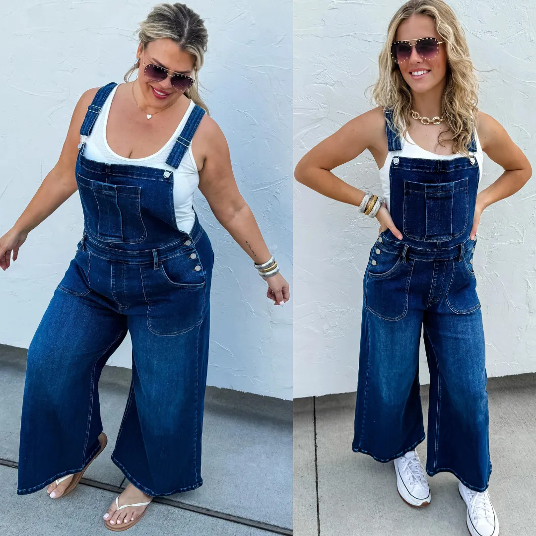 Scout Wide Leg Overalls Pre-Order