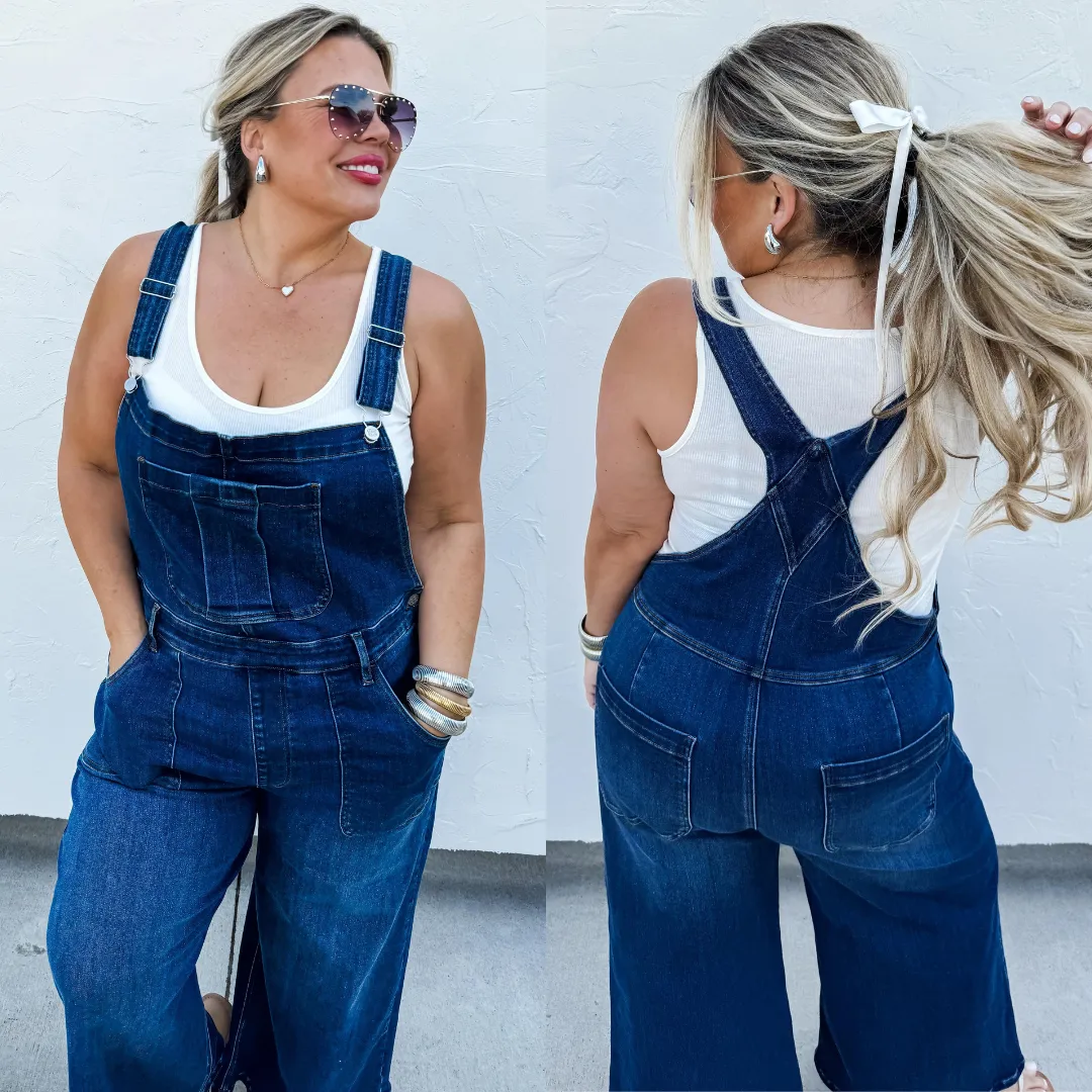 Scout Wide Leg Overalls Pre-Order