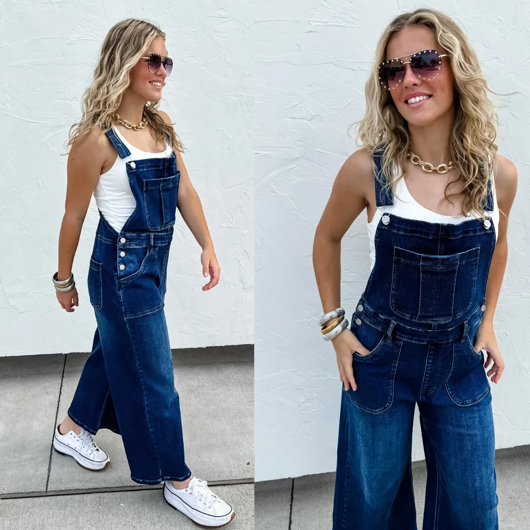 Scout Wide Leg Overalls Pre-Order