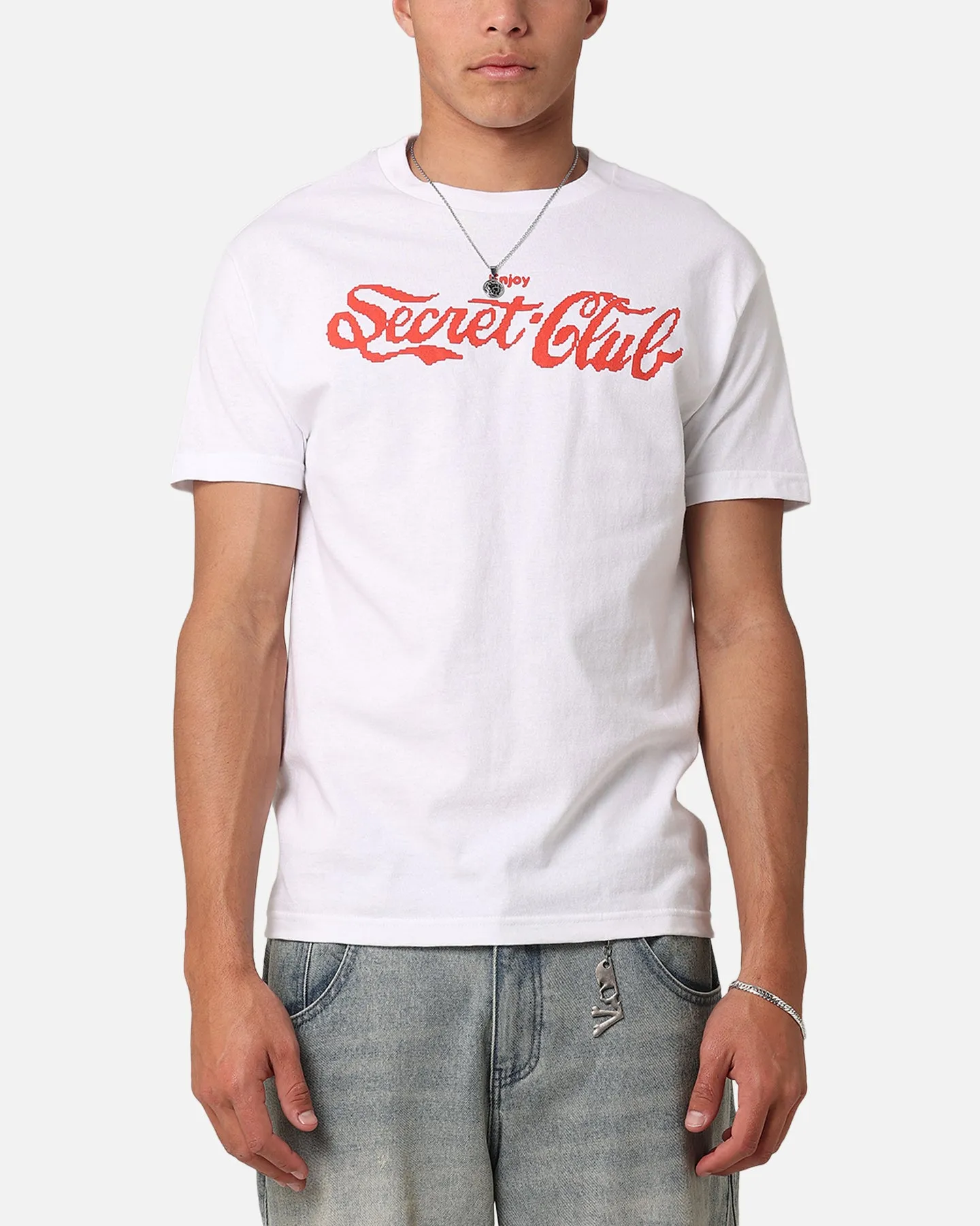 Secret Club Enjoy T-Shirt White