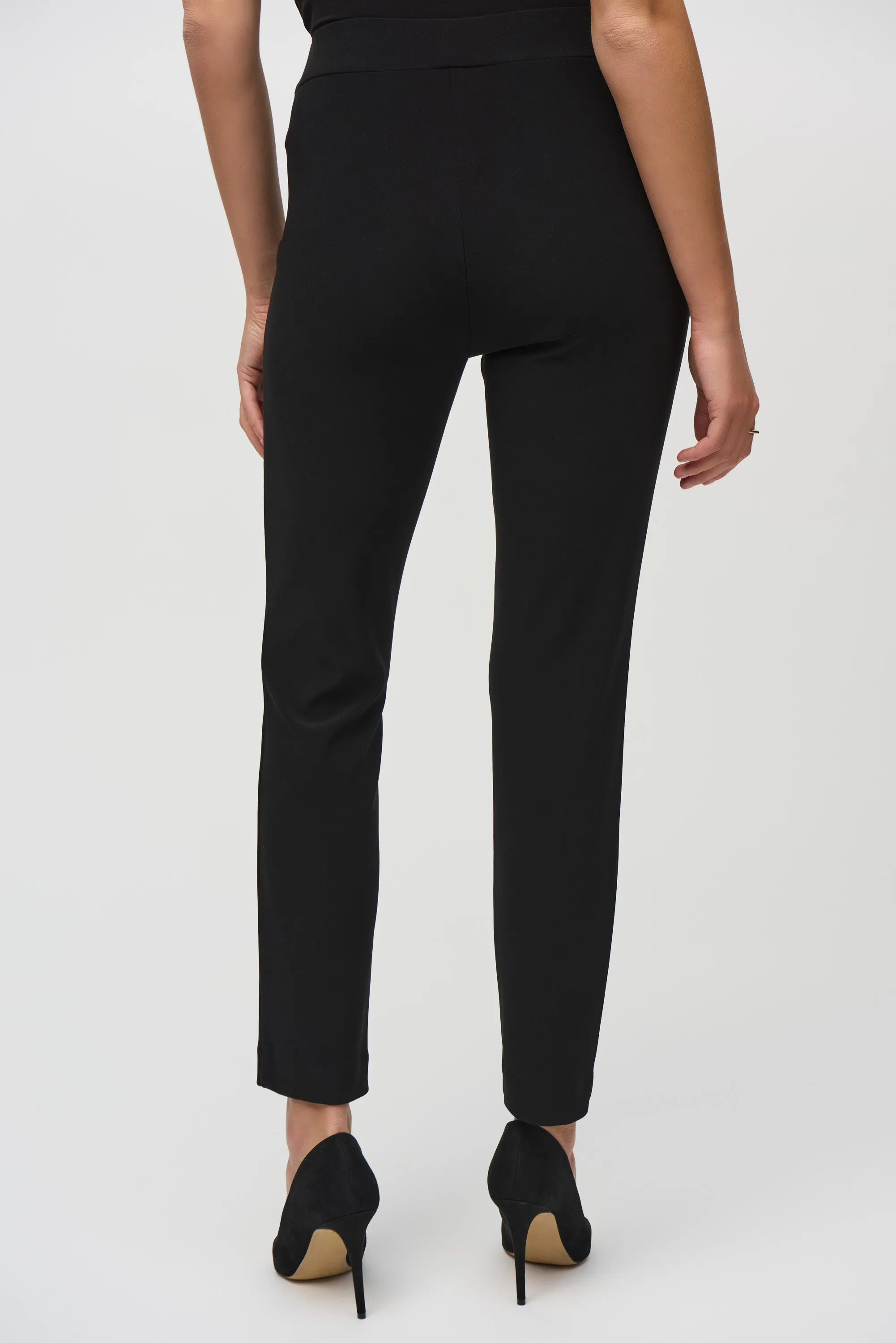 Silky Knit Slim Fit Pull-On Pants