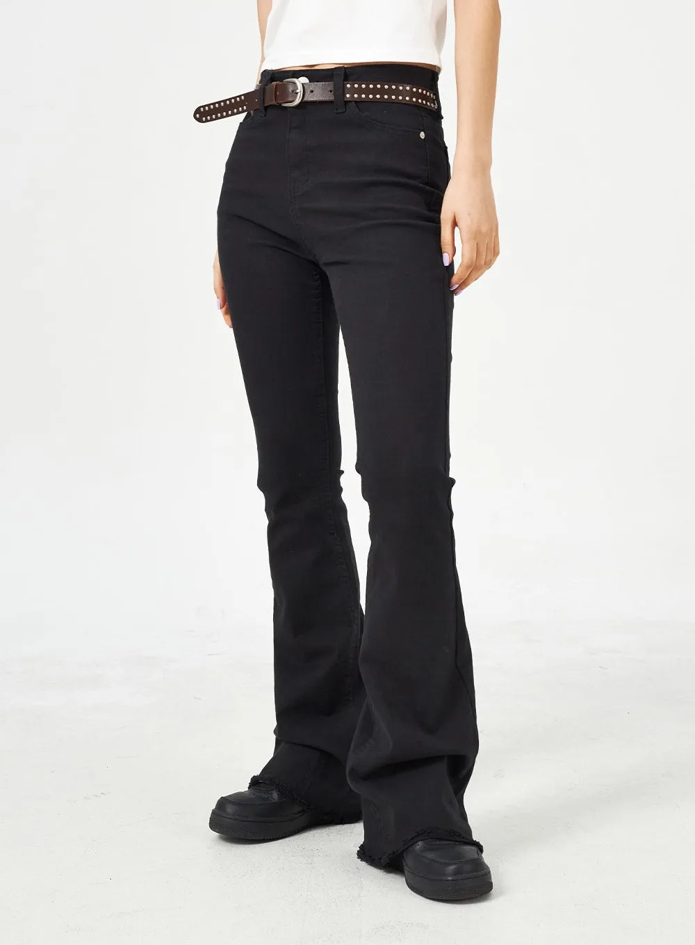 Slim Fit Bootcut Pants CM321