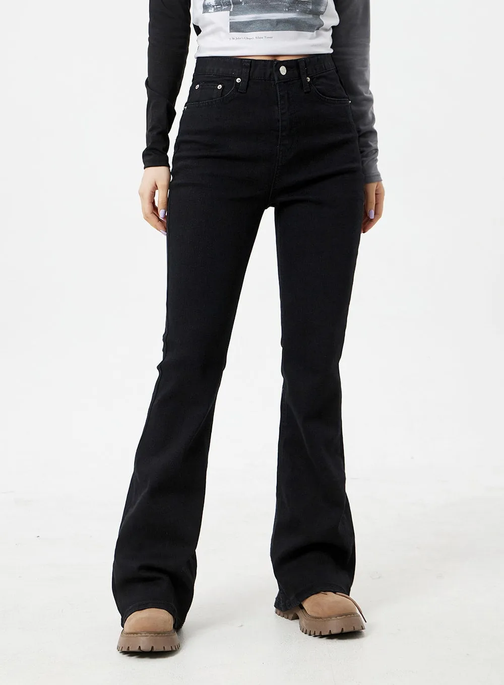 Slim Fit Bootcut Pants CM324