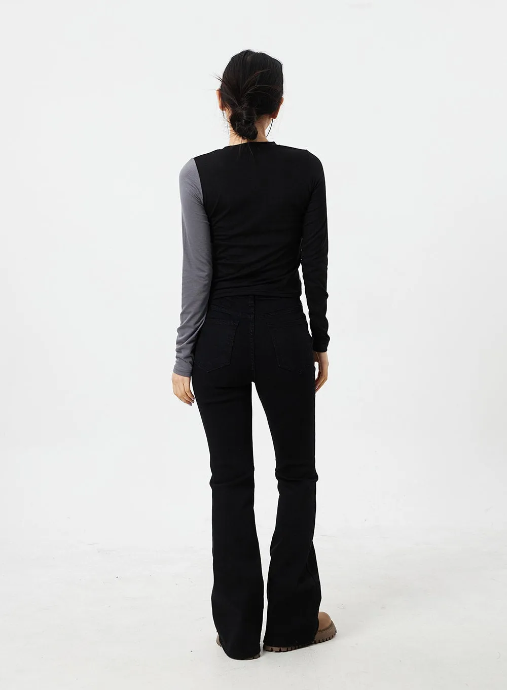 Slim Fit Bootcut Pants CM324