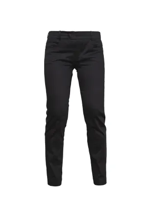 Slim fit pants black