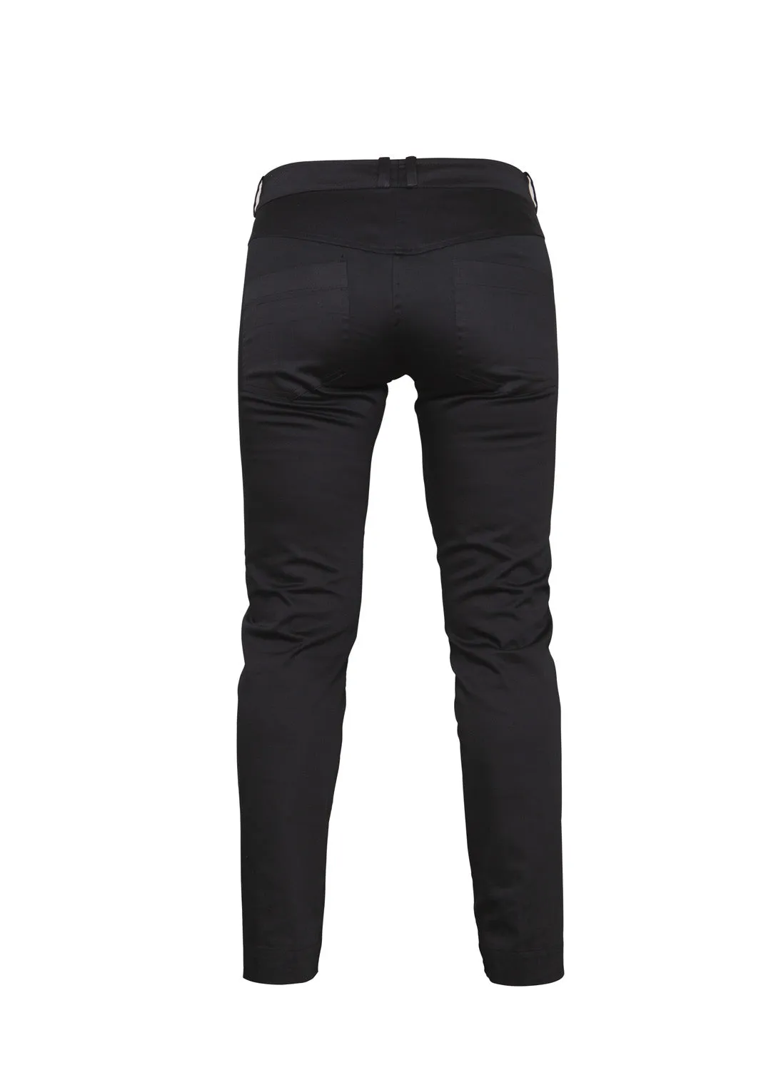 Slim fit pants black