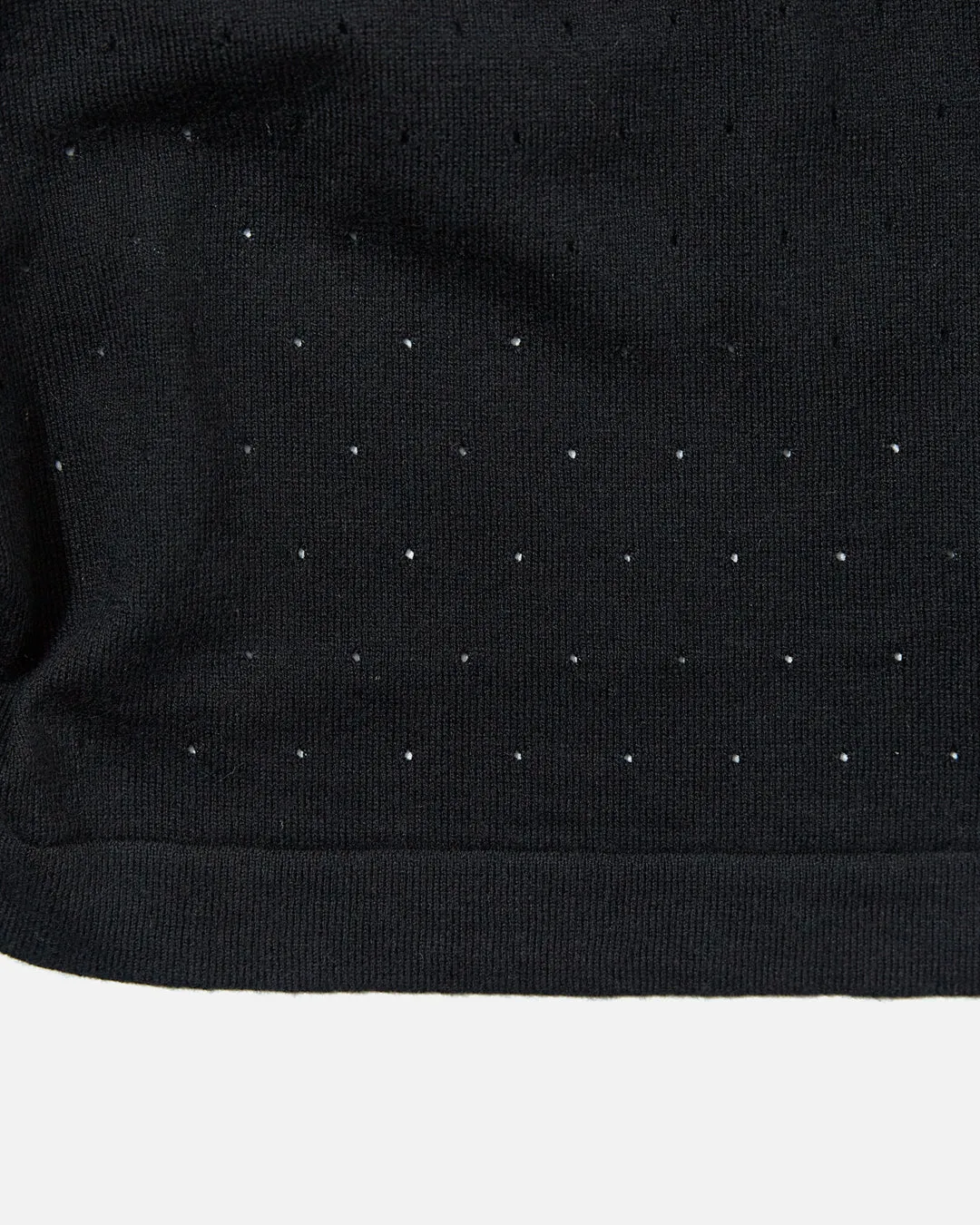 Stroke Knit L/S Tee - Black