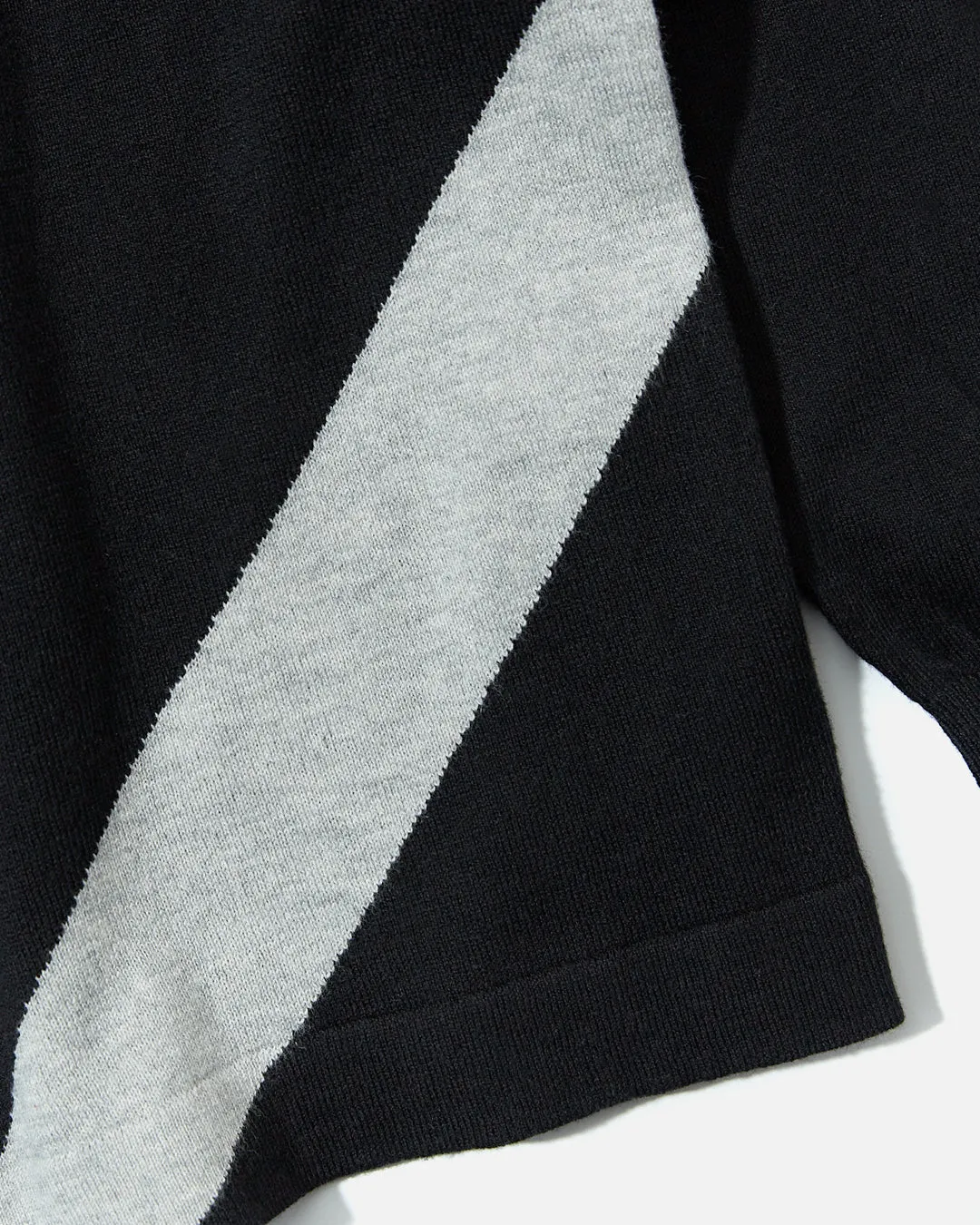 Stroke Knit L/S Tee - Black