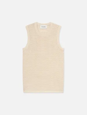 Sweater Tank -- Ecru