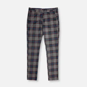 Tanzer Slim Fit Plaid Pants