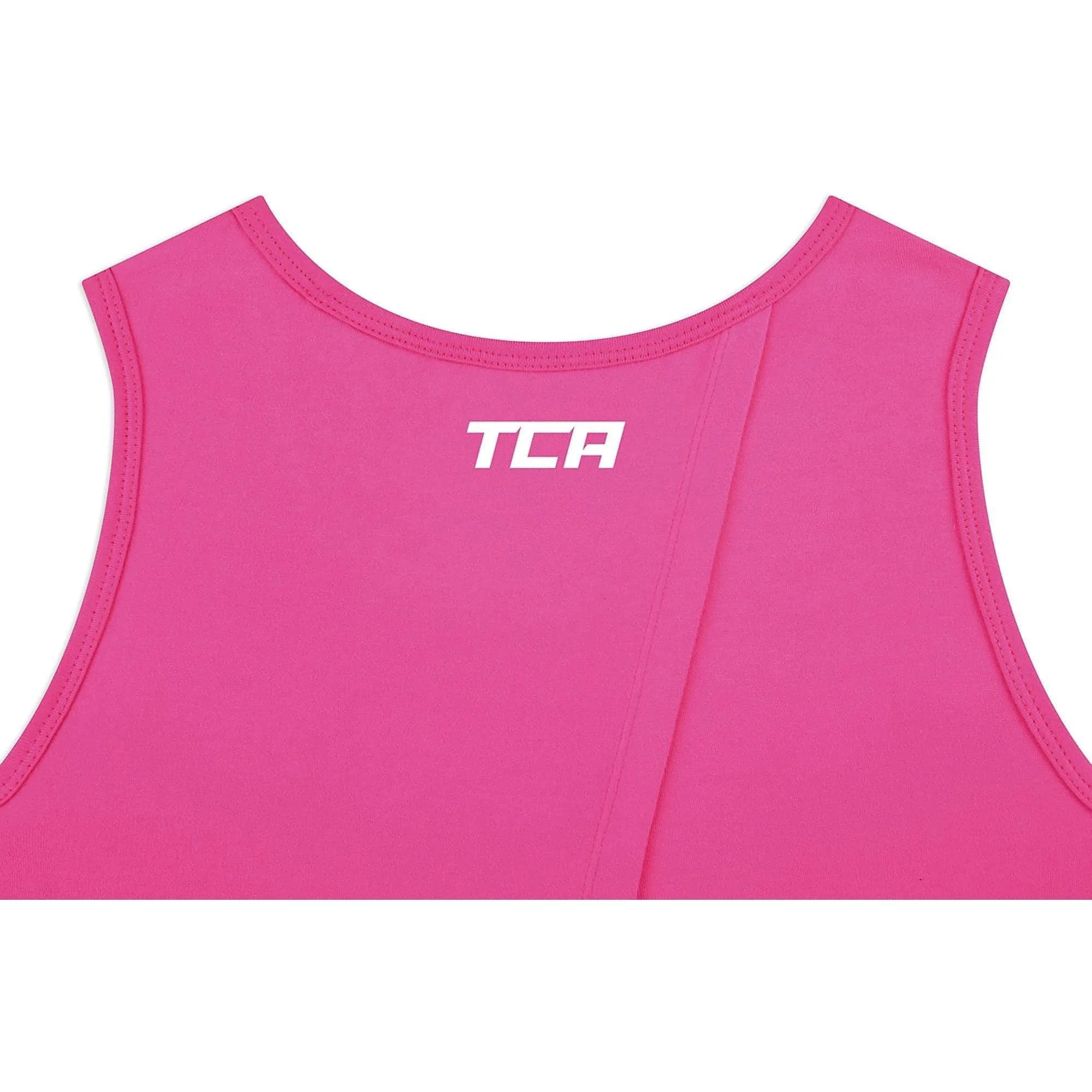 TCA Crossback Cooling Womens Training Vest Tank Top - Pink