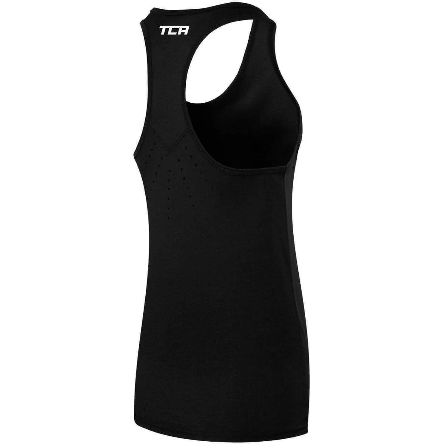 TCA Laser Tech Lightweight Womens Running Vest - Black