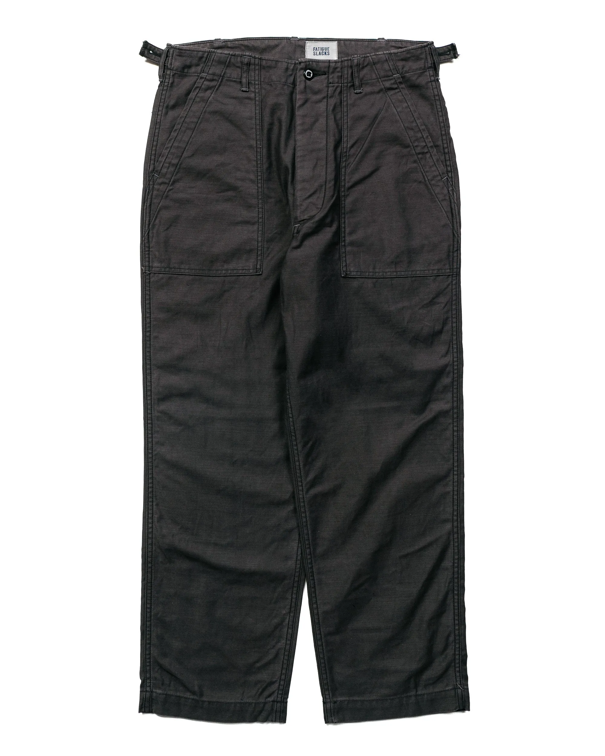 The Corona Utility FP001 Fatigue Slacks 'Utility Slacks' Utility Back Satin Black