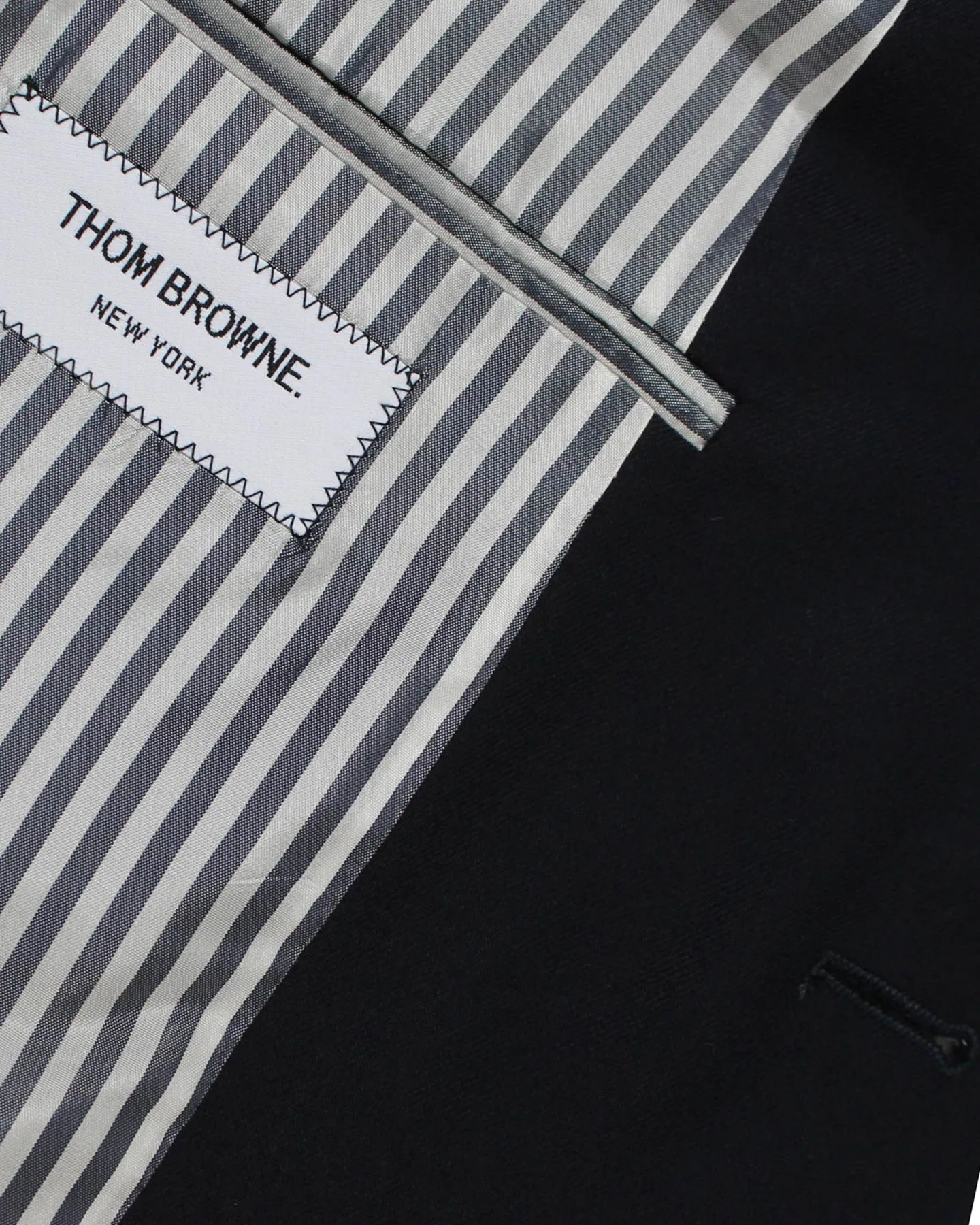 Thom Browne Wool Sport Coat Navy Slim Fit - EU 56 / US 46 SALE