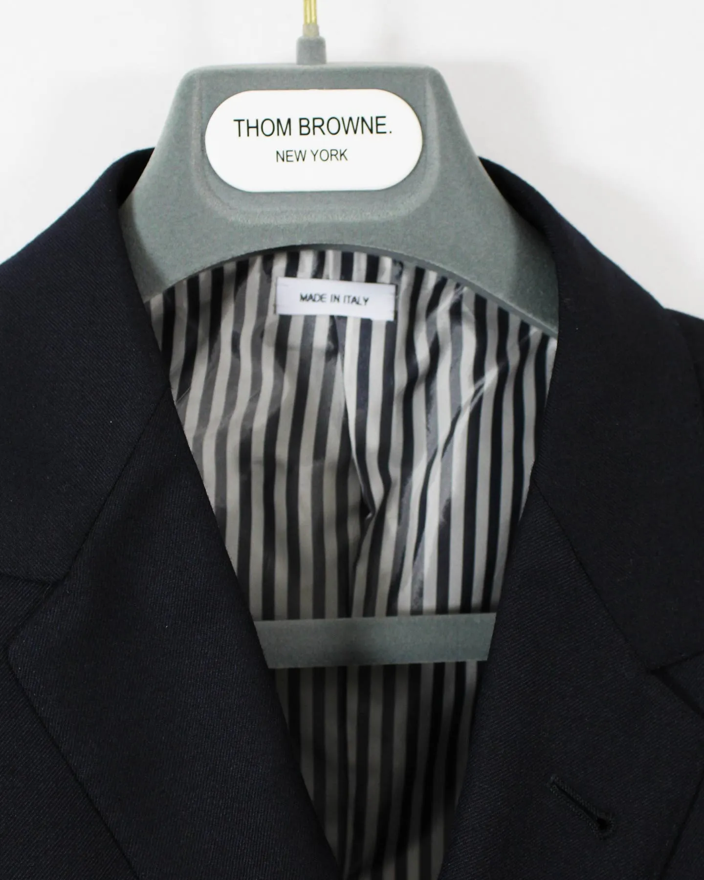 Thom Browne Wool Sport Coat Navy Slim Fit - EU 56 / US 46 SALE