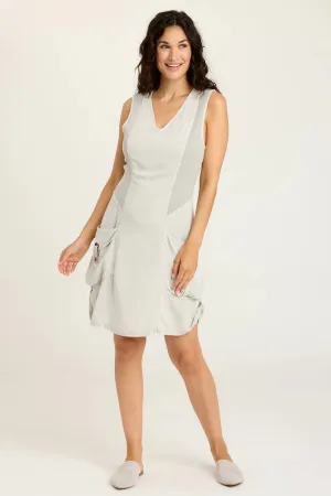 Twill Penta Dress - Whitecap Pigment