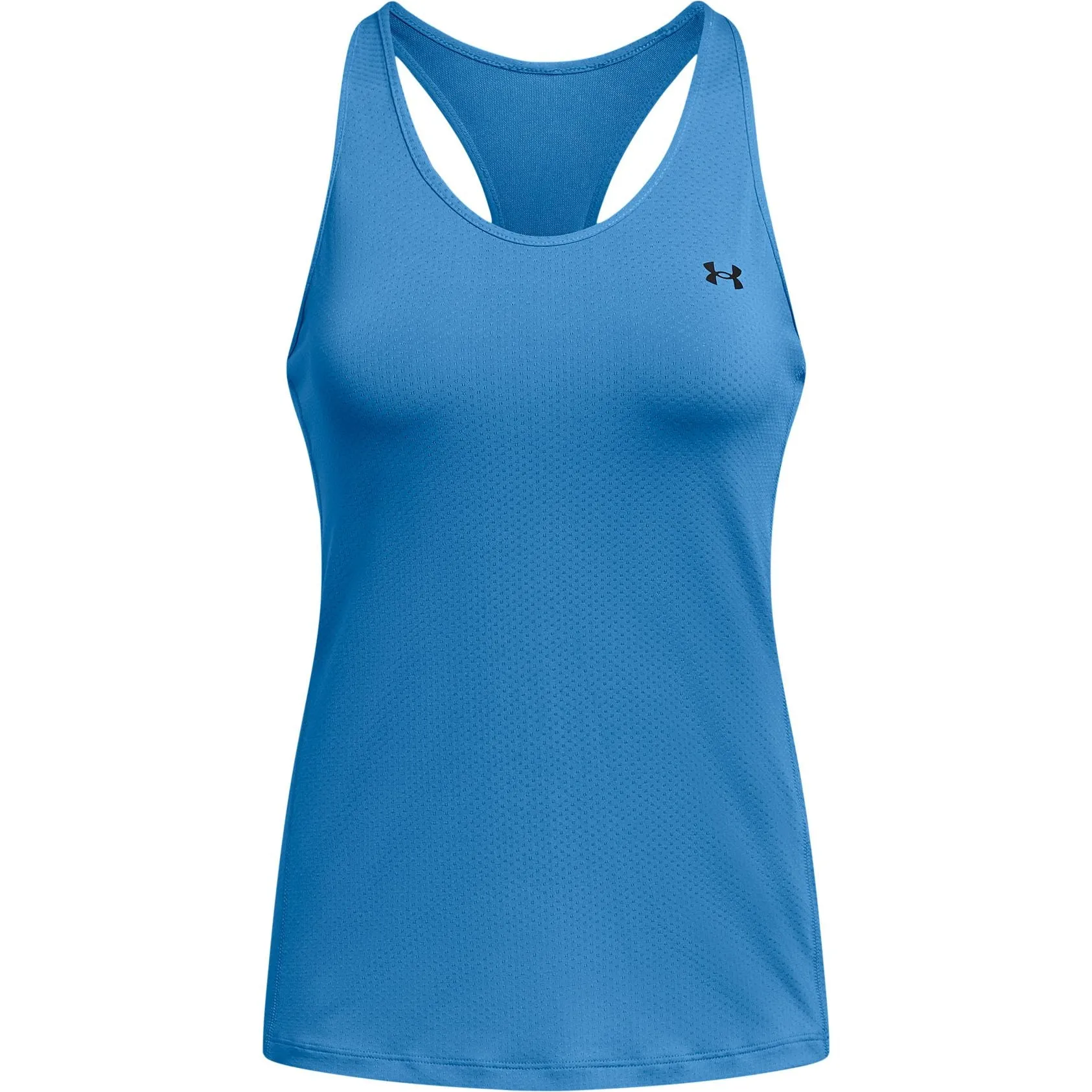 Under Armour HeatGear Racer Womens Training Vest Tank Top - Blue