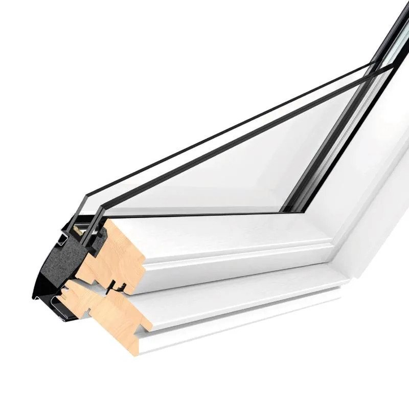 VELUX GGL CK04 S15W01 White Painted Conservation Window for Tiles (55 x 98 cm)