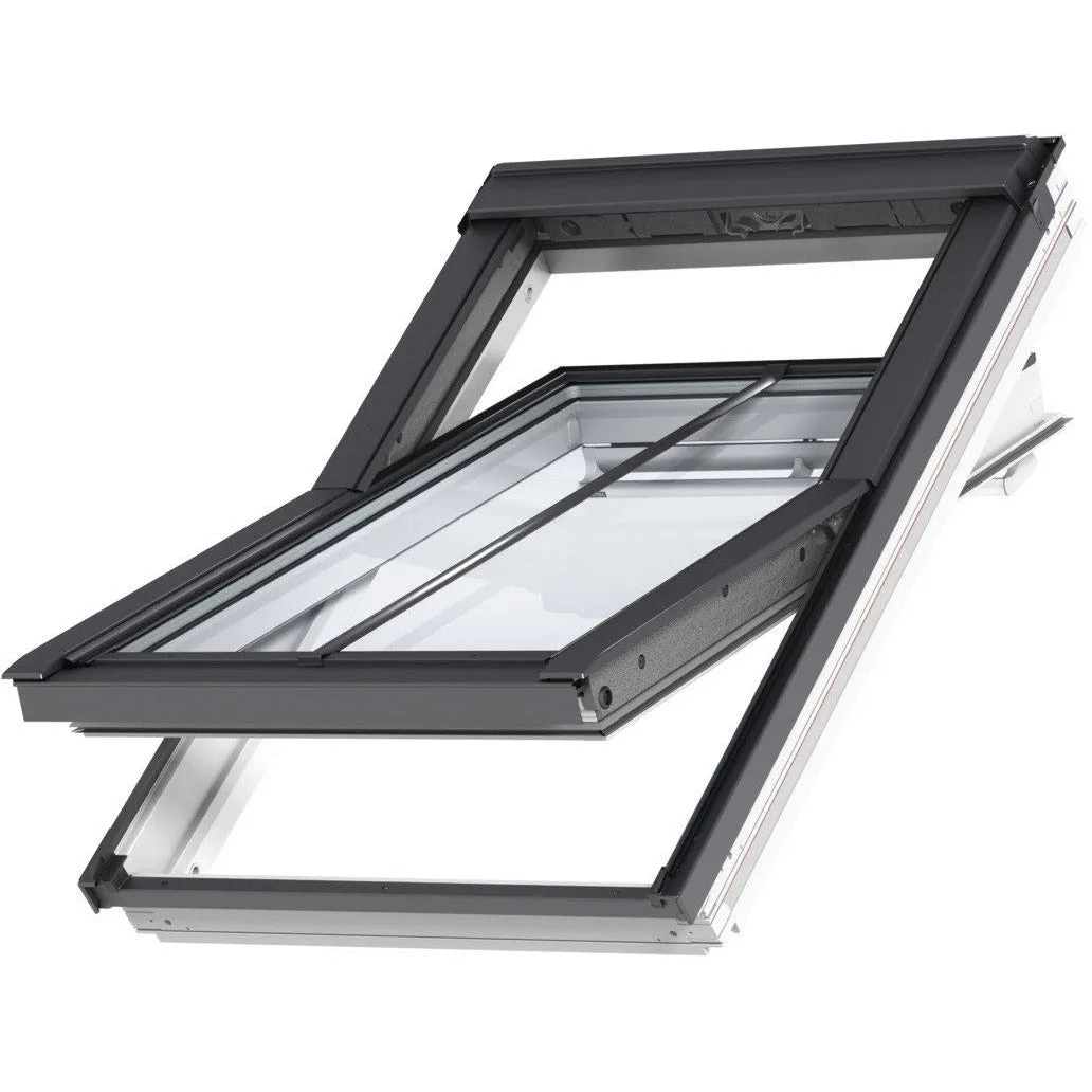 VELUX GGL UK04 S15P01 White Painted Conservation Window for Plain Tiles (134 x 98 cm)