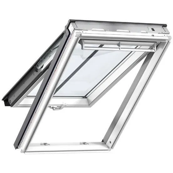 VELUX GPL MK08 SD5N2 White Painted Top-Hung Conservation Window (78 x 140 cm)