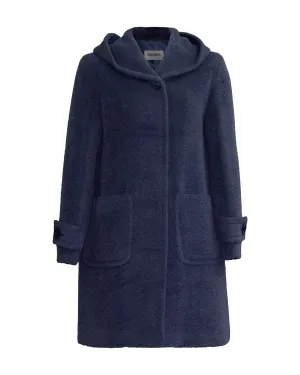 Wool Hooded Car Coat