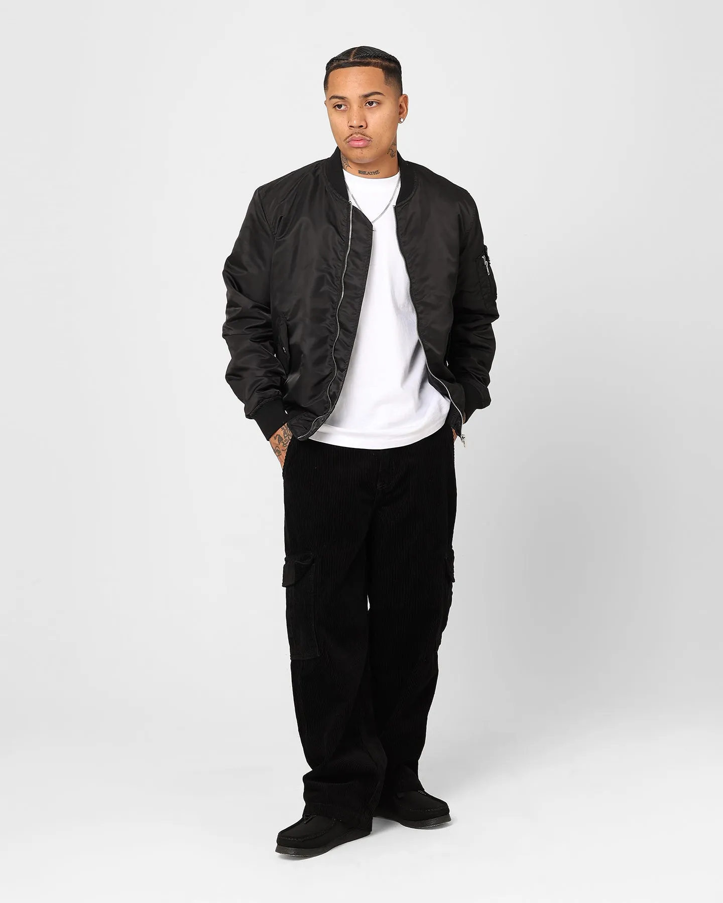 X-Large Cord 91 Cargo Pants Black