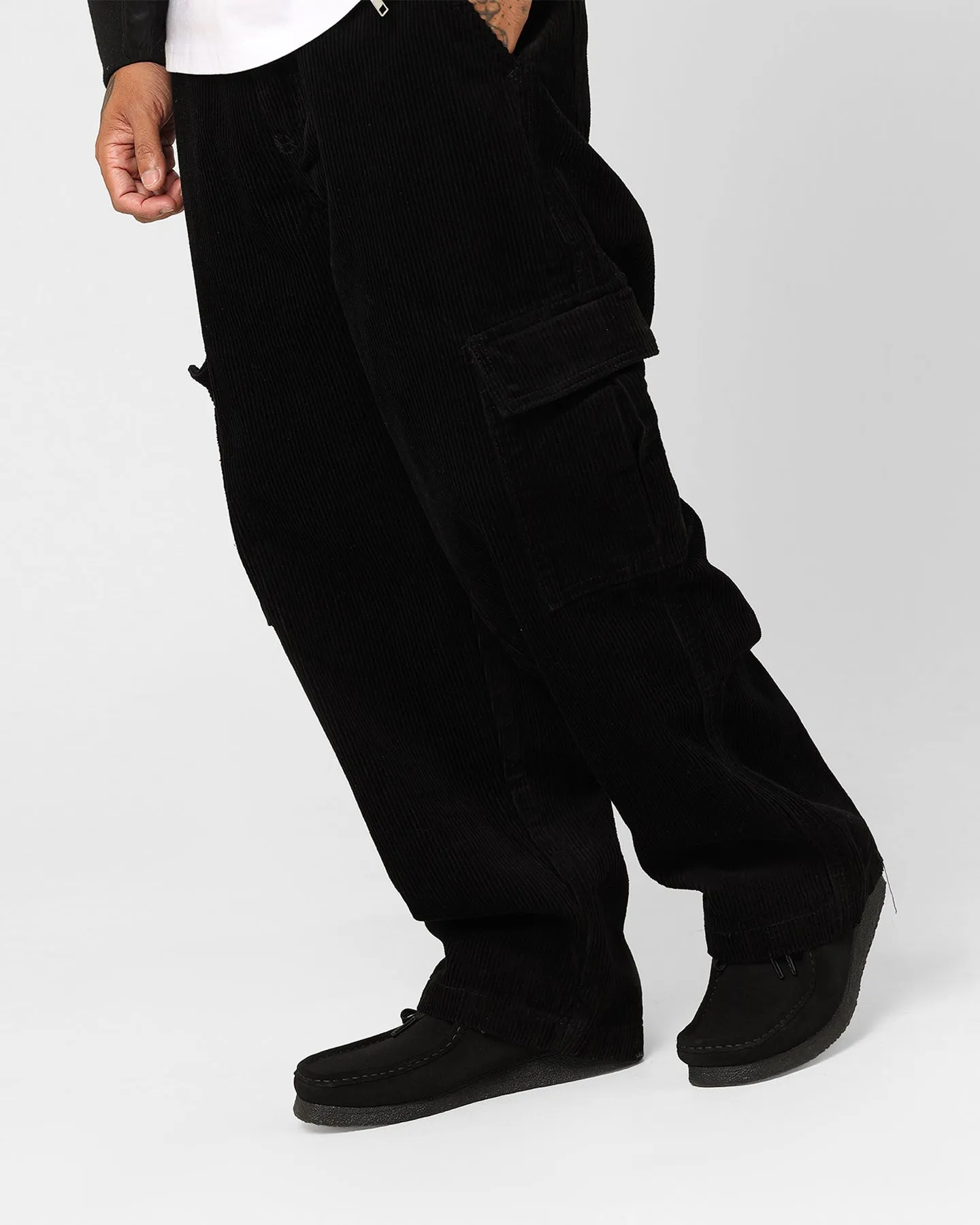 X-Large Cord 91 Cargo Pants Black